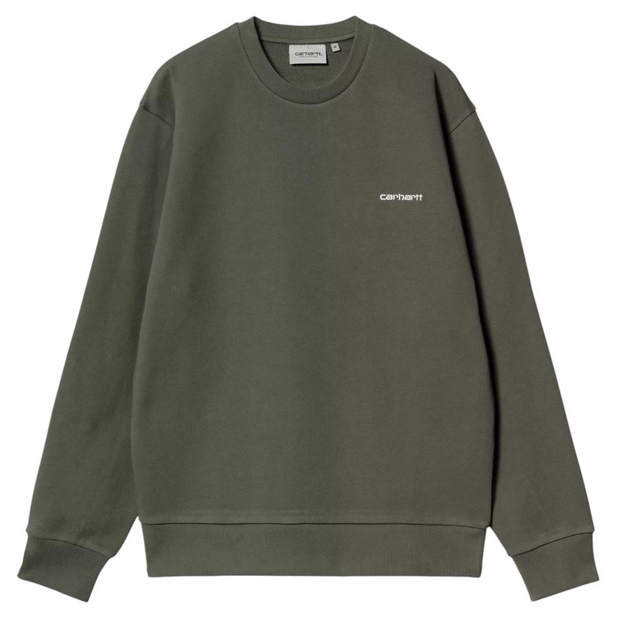 Script Embroidery Sweatshirt felpa da uomo Carhartt WIP | I0344963CDXX